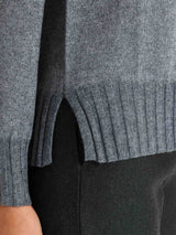 Cardigan corto in misto Lana e Angora e Lurex Neri Donna - Ragno