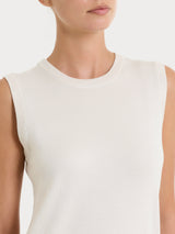 Maglia smanicata Four Seasons Bianchi Donna - Ragno