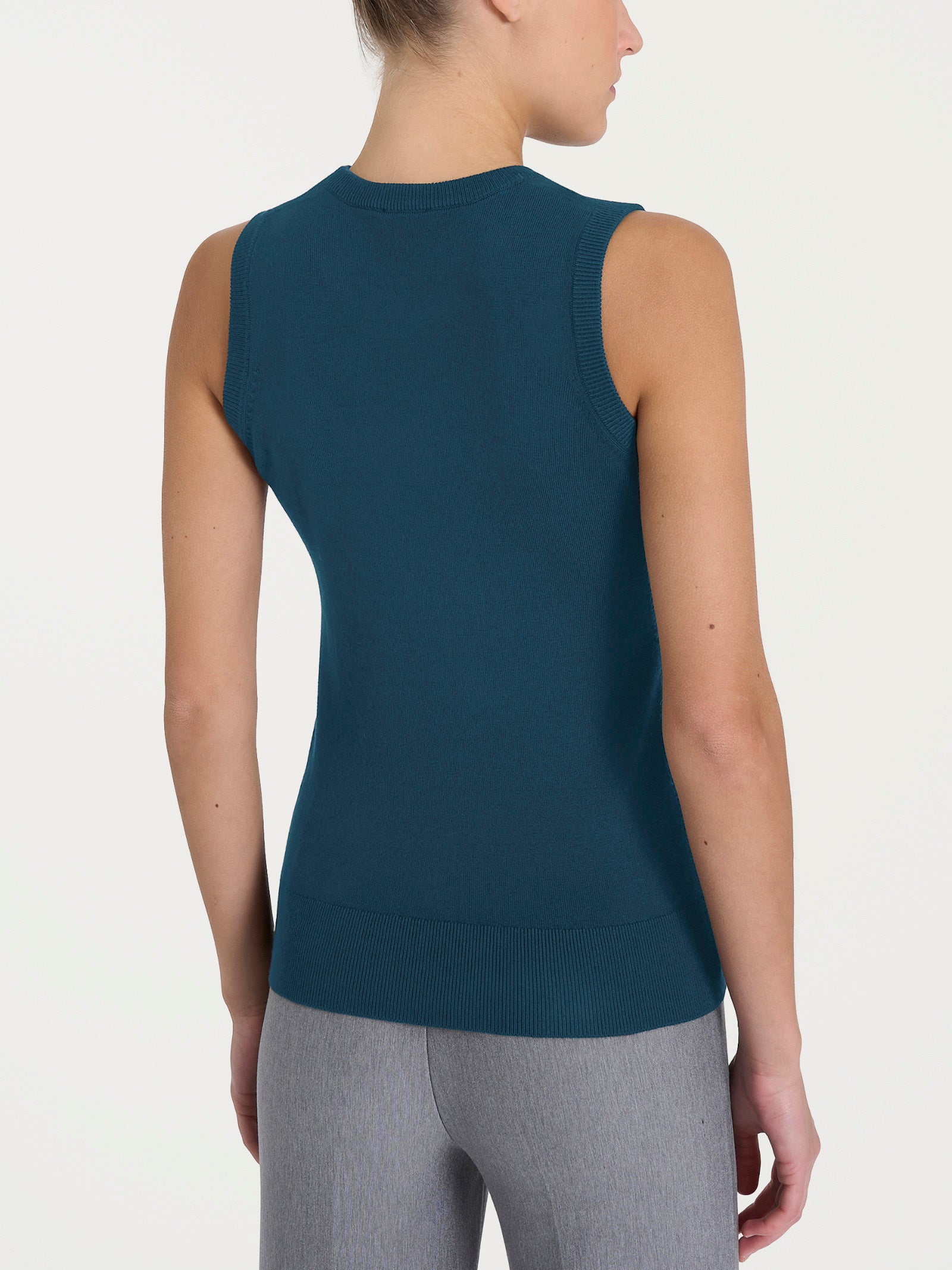 Maglia smanicata Four Seasons Blu Donna - Ragno