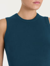 Maglia smanicata Four Seasons Blu Donna - Ragno
