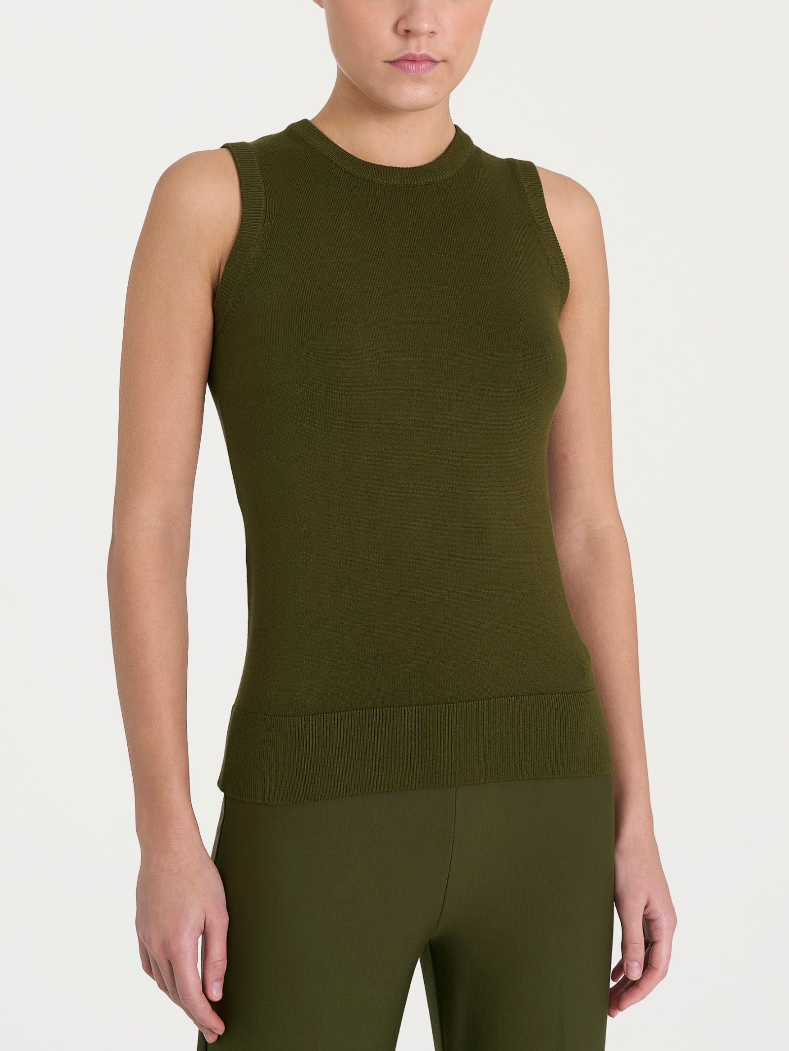 Maglia smanicata Four Seasons Verdi Donna - Ragno