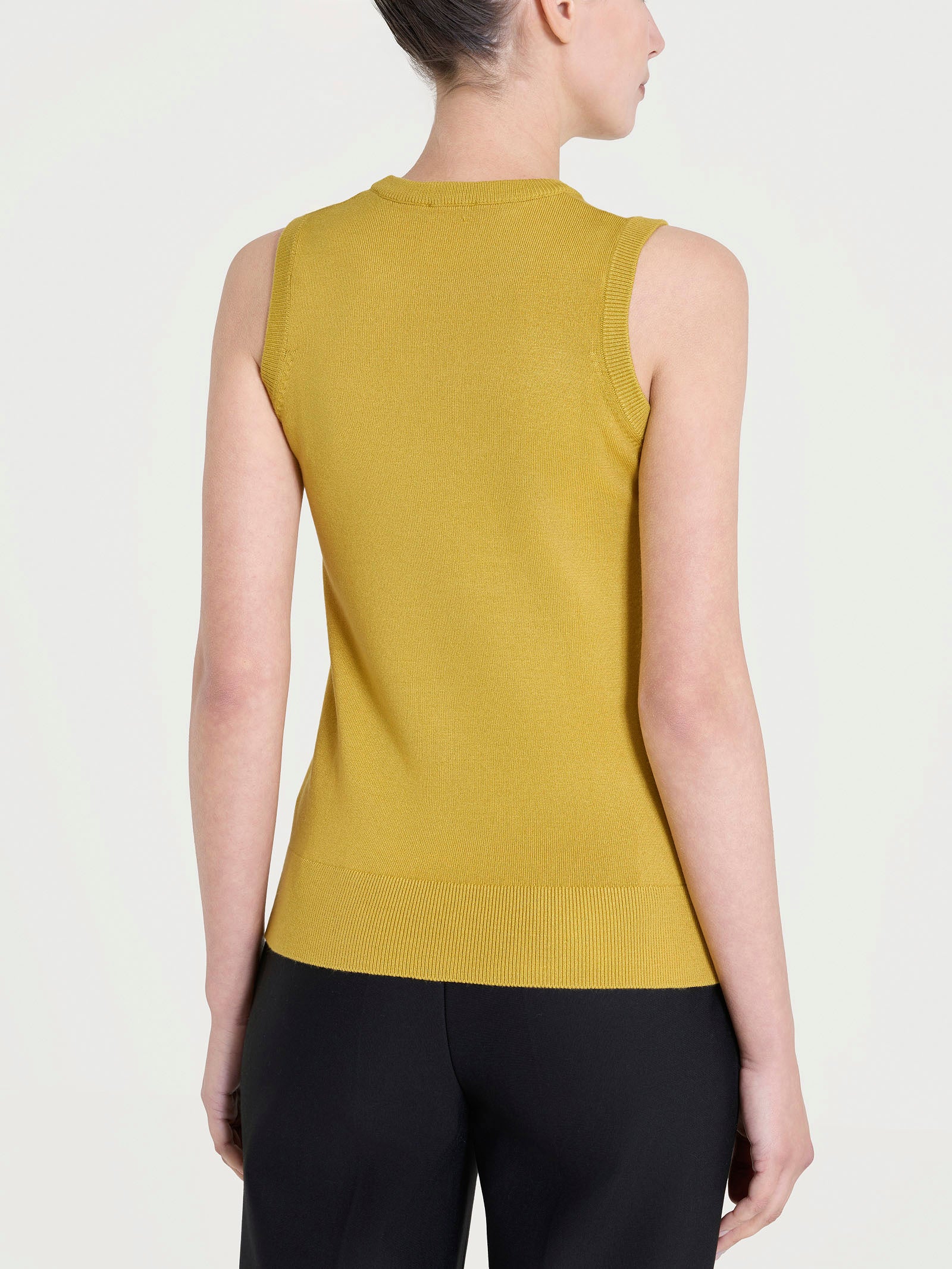 Maglia smanicata Four Seasons Gialli Donna - Ragno