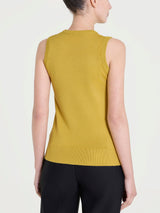 Maglia smanicata Four Seasons Gialli Donna - Ragno
