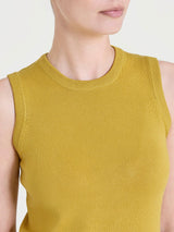 Maglia smanicata Four Seasons Gialli Donna - Ragno