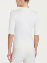 Lupetto con manica corta Four Seasons Bianchi Donna - Ragno