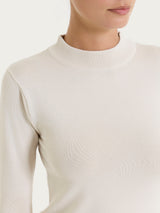 Lupetto con manica corta Four Seasons Bianchi Donna - Ragno