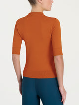 Lupetto con manica corta Four Seasons Arancioni Donna - Ragno