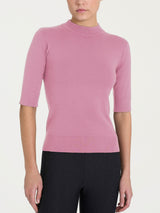 Lupetto con manica corta Four Seasons Rosa Donna - Ragno