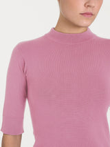 Lupetto con manica corta Four Seasons Rosa Donna - Ragno