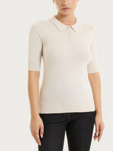 Polo con manica corta Four Seasons Bianchi Donna - Ragno