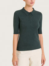 Polo con manica corta Four Seasons Grigi Donna - Ragno