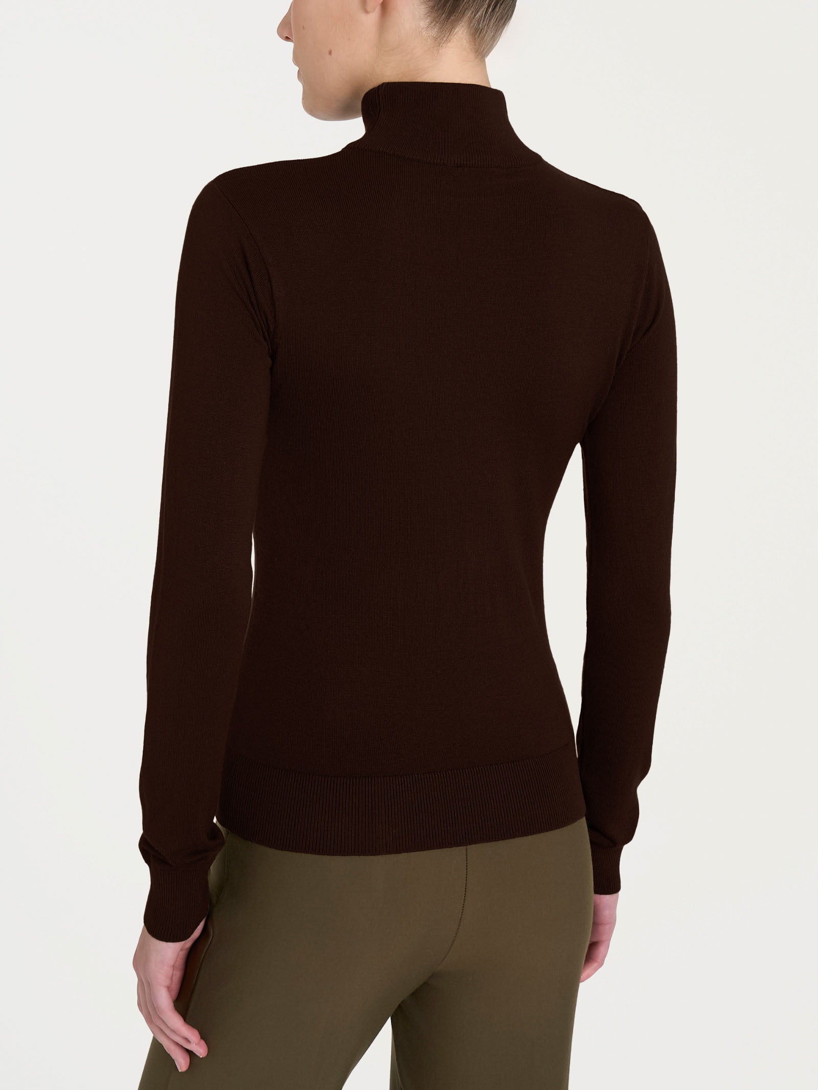 Lupetto tinta unita Four Seasons Marroni Donna - Ragno