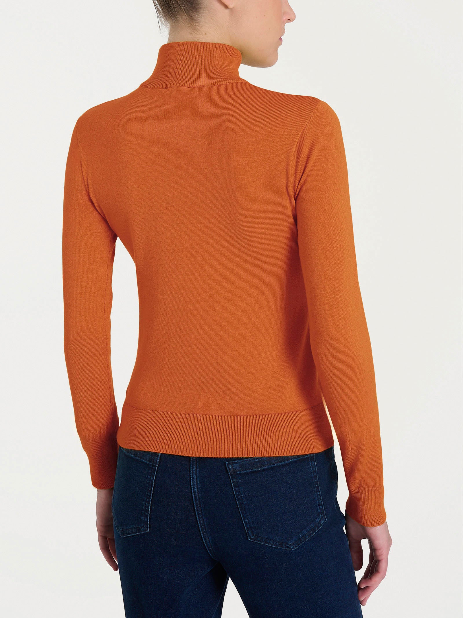 Lupetto tinta unita Four Seasons Arancioni Donna - Ragno