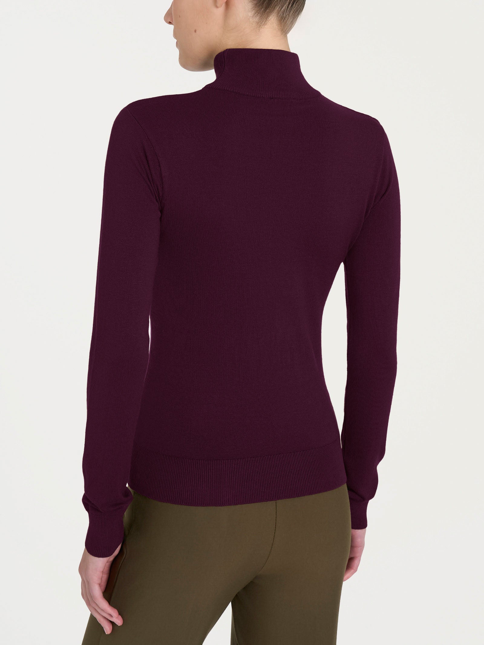 Lupetto tinta unita Four Seasons Viola Donna - Ragno