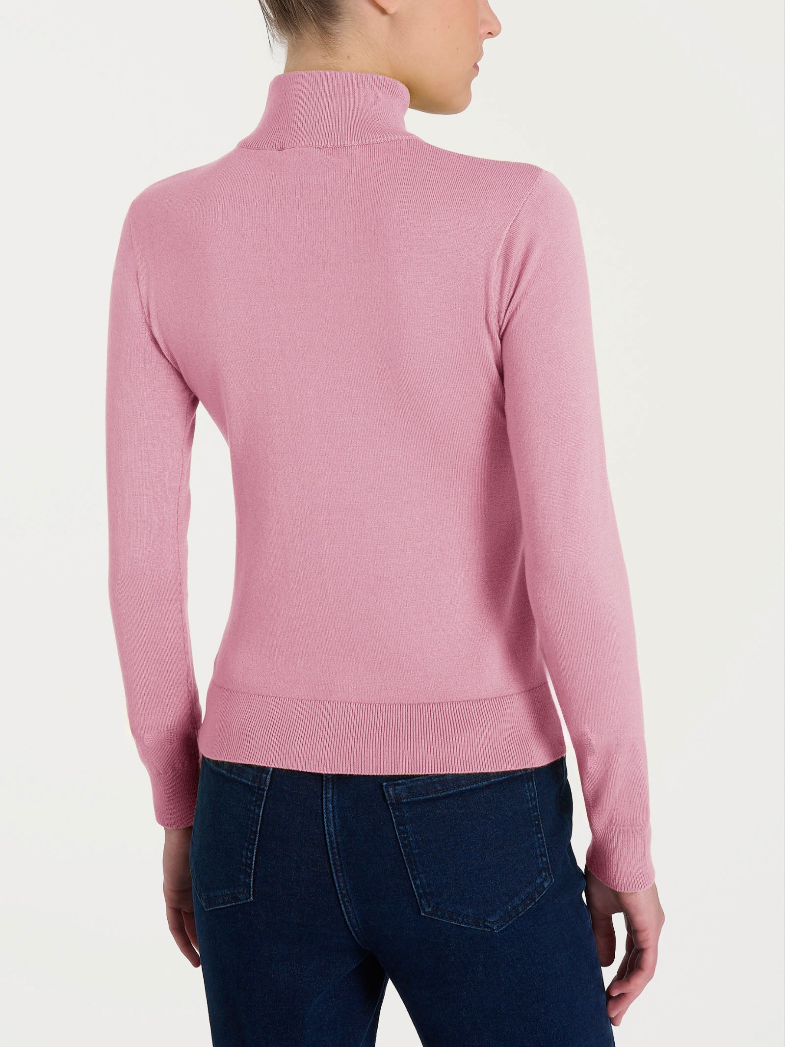 Lupetto tinta unita Four Seasons Rosa Donna - Ragno