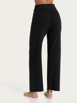 Pantalone ampio con tasche in Super Soft Neri Donna - Ragno