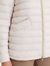 Piumino con cappuccio in Vegan Down Bianchi Donna - Ragno