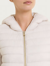 Piumino con cappuccio in Vegan Down Bianchi Donna - Ragno