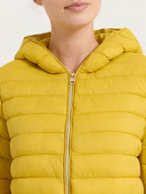 Piumino con cappuccio in Vegan Down Gialli Donna - Ragno