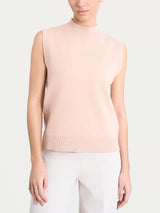 Maglia smanicata in Super Soft Rosa Donna - Ragno