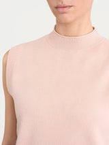 Maglia smanicata in Super Soft Rosa Donna - Ragno