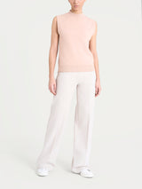 Maglia smanicata in Super Soft Rosa Donna - Ragno