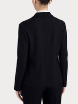 Blazer doppio petto in Flanel Twill Neri Donna - Ragno