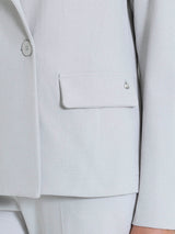 Blazer doppio petto in Flanel Twill Neri Donna - Ragno