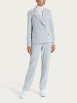 Blazer doppio petto in Flanel Twill Neri Donna - Ragno