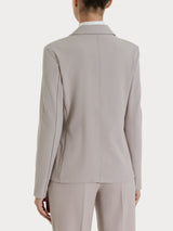 Blazer doppio petto in Flanel Twill Grigi Donna - Ragno
