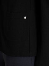 Blazer due bottoni in Flannel Twill Neri Donna - Ragno