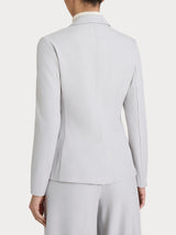 Blazer due bottoni in Flannel Twill Neri Donna - Ragno