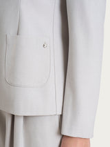 Blazer due bottoni in Flannel Twill Neri Donna - Ragno