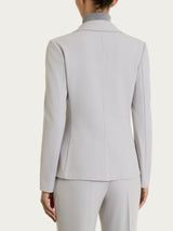 Blazer due bottoni in Flannel Twill Neri Donna - Ragno