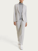 Blazer due bottoni in Flannel Twill Neri Donna - Ragno