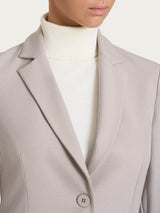 Blazer due bottoni in Flannel Twill Grigi Donna - Ragno