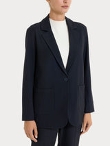 Blazer over in Flannel Twill Blu Donna - Ragno
