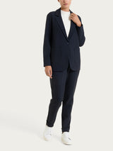 Blazer over in Flannel Twill Blu Donna - Ragno