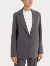 Blazer over in Flannel Twill Neri Donna - Ragno