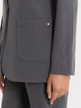 Blazer over in Flannel Twill Neri Donna - Ragno