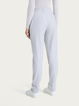 Pantalone chino slim con tasche in Flannel Twill Neri Donna - Ragno