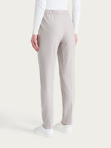 Pantalone chino slim con tasche in Flannel Twill Grigi Donna - Ragno