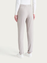 Pantalone chino slim con tasche in Flannel Twill Grigi Donna - Ragno