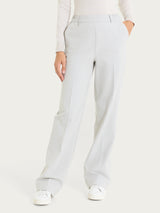 Pantalone ampio con tasche in Flannel Twill Neri Donna - Ragno