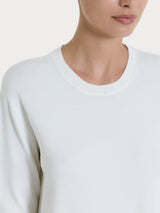 Maglia con girocollo Four Seasons Bianchi Donna - Ragno