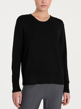 Maglia con girocollo Four Seasons Neri Donna - Ragno