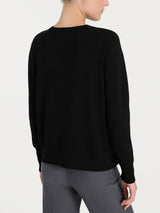 Maglia con girocollo Four Seasons Neri Donna - Ragno