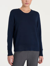 Maglia con girocollo Four Seasons Blu Donna - Ragno