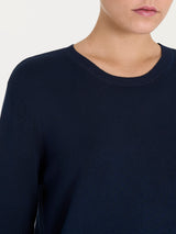 Maglia con girocollo Four Seasons Blu Donna - Ragno