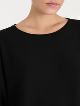 Maglia con manica pipistrello Four Seasons Neri Donna - Ragno